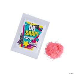 90s Popping Candy with Stickers Kit - 36 Pc.