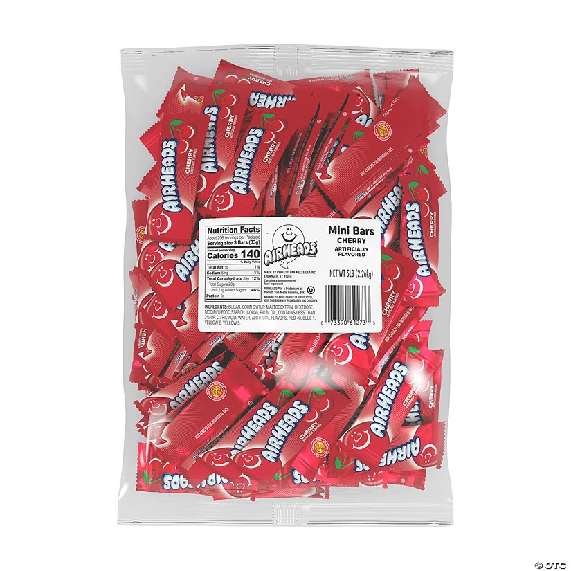 AirHeads® Mini Cherry Chewy Candy - 240 Pc. 3 AirHeads® Mini Cherry Chewy Candy - 240 Pc.