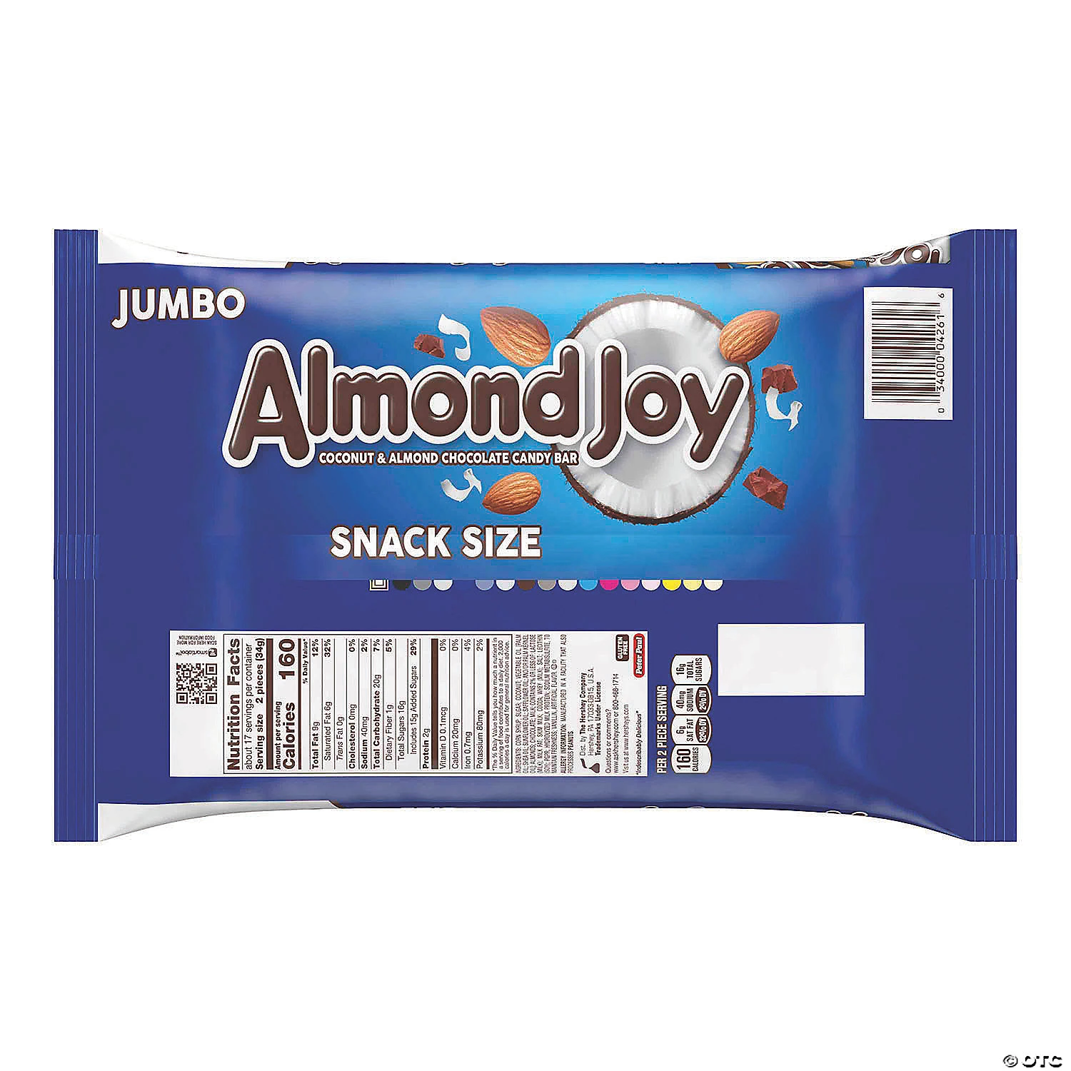 ALMOND JOY Snack Size Candy Bars - 2 Pack, 20.1oz bags 4 ALMOND JOY Snack Size Candy Bars - 2 Pack, 20.1oz bags - Image 2
