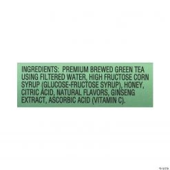 Arizona Green Tea Ginseng and Honey, 16 oz, 24 Count -Candy&Snacks Official Shop arizona green tea ginseng and honey 16 oz 24 count13966326 a04 1