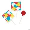 Autism Awareness Printed Lollipops - 55 Pc. -Candy&Snacks Official Shop autism awareness printed lollipops 55 pc 13628556 1