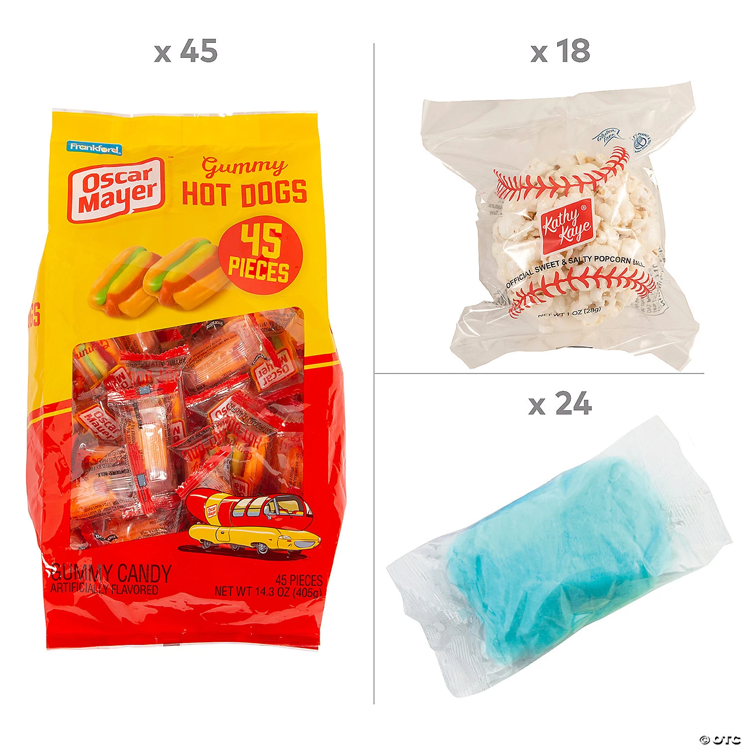 Baseball Party Candy Kit - 87 Pc. 4 Baseball Party Candy Kit - 87 Pc. - Image 2