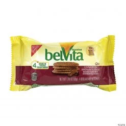 Belvita Breakfast Biscuits Cinnamon Brown Sugar 4 Packs, 25 Count