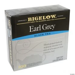 Bigelow Earl Grey Black Tea Bags, 100 Count