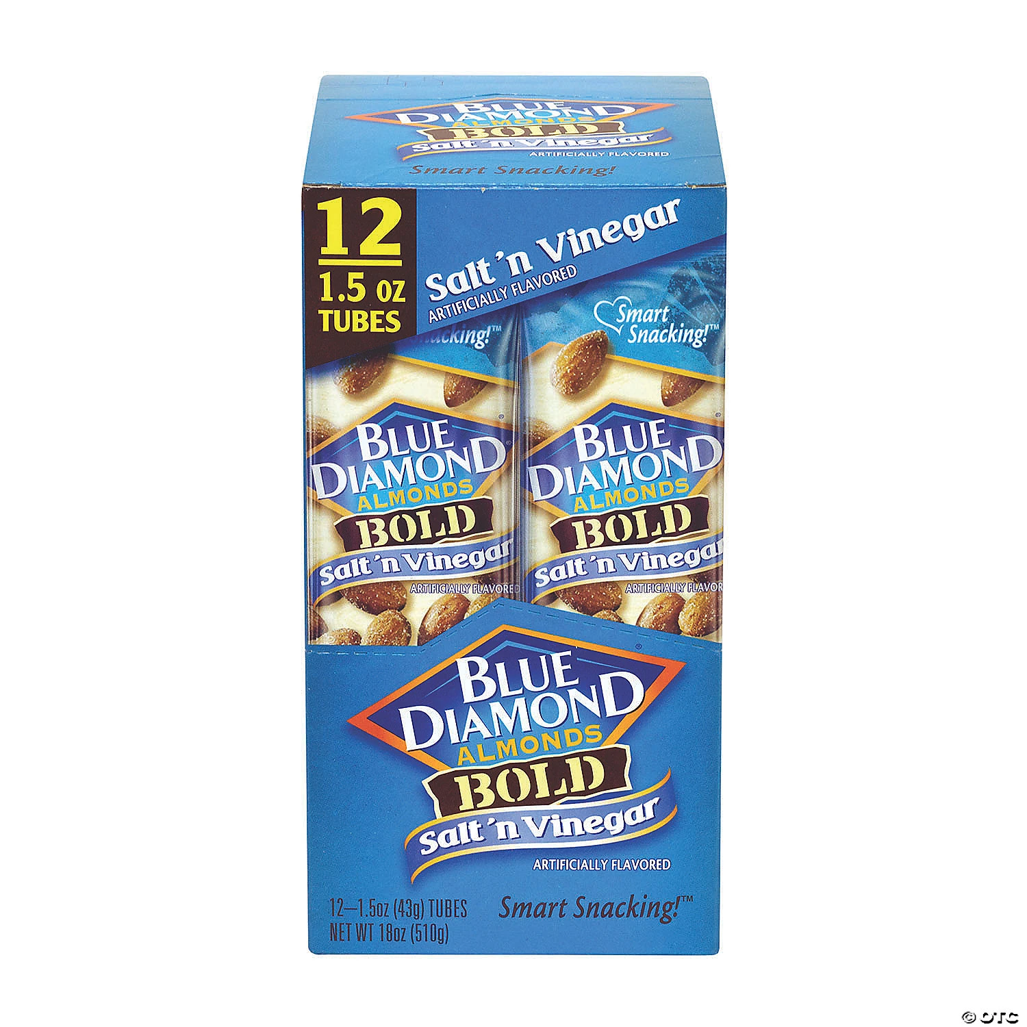 BLUE DIAMOND Almonds Bold Salt 'n Vinegar, 1.5 oz, 12 Count 4 BLUE DIAMOND Almonds Bold Salt 'n Vinegar, 1.5 oz, 12 Count - Image 2