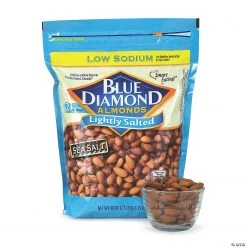 BLUE DIAMOND Lightly Salted Almonds - 40oz bag -Candy&Snacks Official Shop blue diamond lightly salted almonds 40oz bag13966409 a02 1