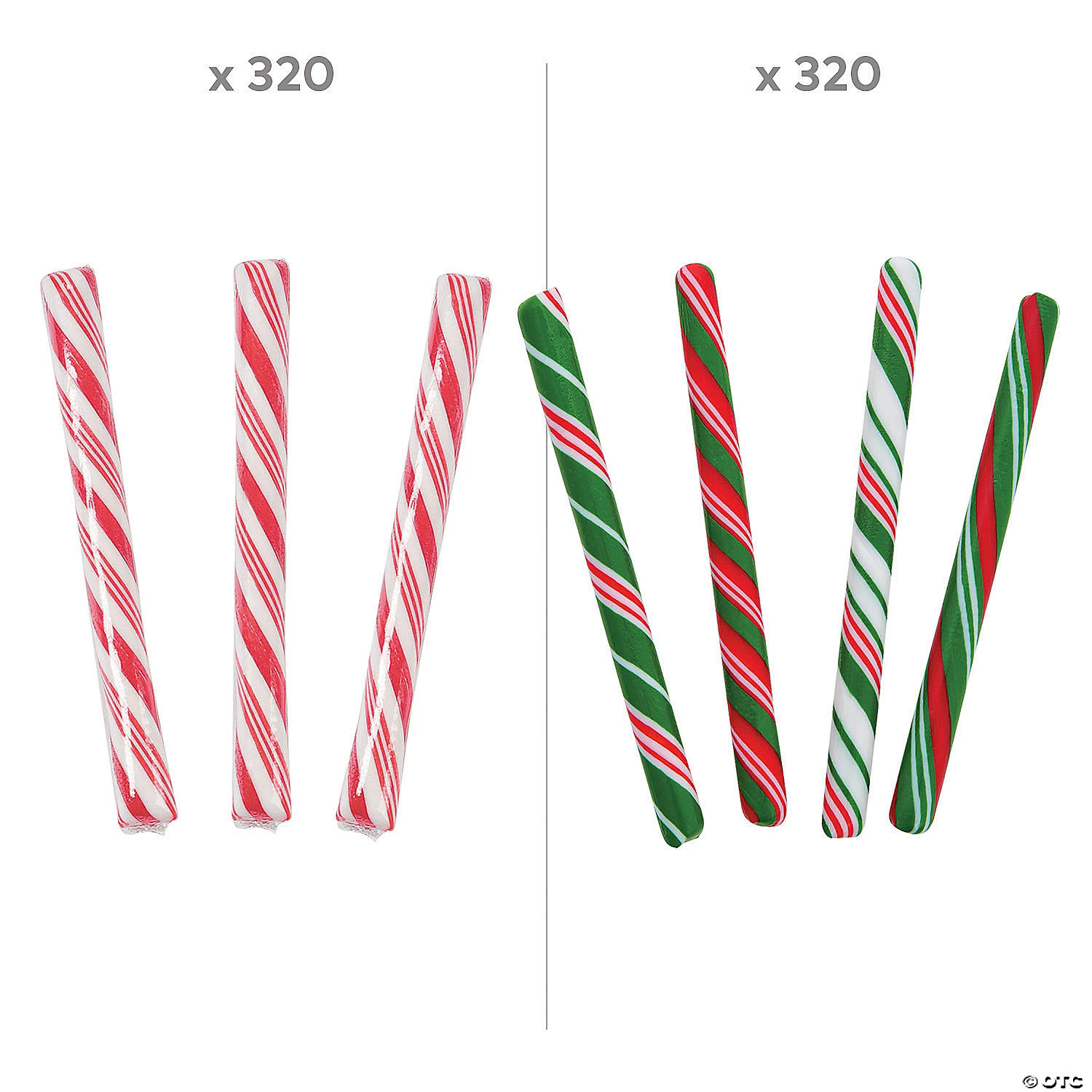 Bulk Christmas Hard Candy Stick Assortment - 640 Pc. 4 Bulk Christmas Hard Candy Stick Assortment - 640 Pc. - Image 2