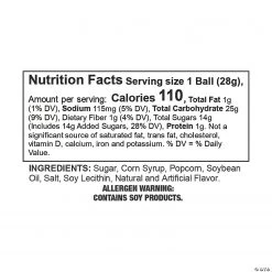 Bulk Kathy Kaye® Sweet & Salty Popcorn Balls - 100 Pc. -Candy&Snacks Official Shop bulk kathy kaye sup sup sweet and salty popcorn balls 100 pc 13956473 a05 1