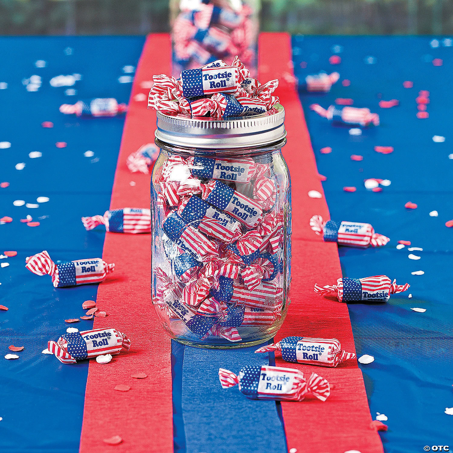 Bulk Tootsie Roll® USA Flag Midgees Chocolate Candy - 1680 Pc. 5 Bulk Tootsie Roll® USA Flag Midgees Chocolate Candy - 1680 Pc. - Image 3