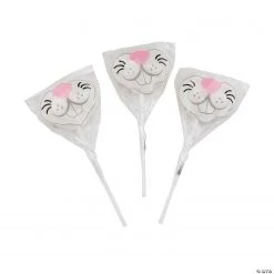 Bunny Face Lollipops - 12 Pc.