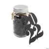 Class of 2022 Sixlets® Black Chocolate Candy Favor Jar Kit for 12 Guests