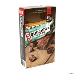 Clif Builder's 20g Protein Bar Variety Pack, 2.4 oz, 18 Count