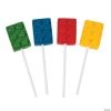 Color Brick Lollipops - 12 Pc. -Candy&Snacks Official Shop color brick lollipops 12 pc 13705833 1