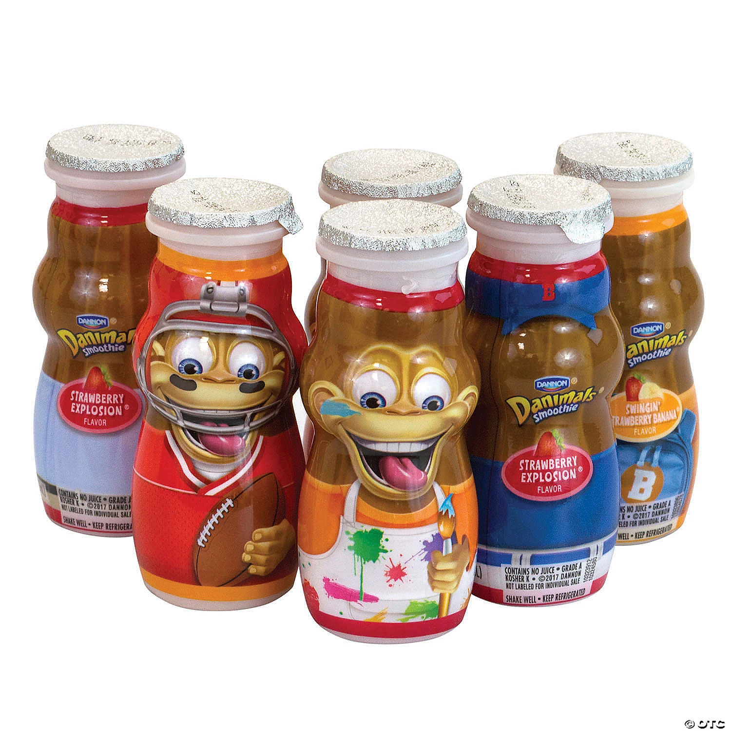 Dannon Danimals Smoothies Strawberry Explosion & Swingin' Strawberry Banana - 36 Count 7 Dannon Danimals Smoothies Strawberry Explosion & Swingin' Strawberry Banana - 36 Count - Image 5