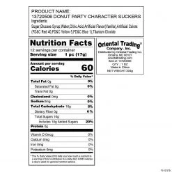 Donut Sprinkles Lollipops - 12 Pc. 7 Donut Sprinkles Lollipops - 12 Pc. -Candy&Snacks Official Shop donut sprinkles lollipops 12 pc 13720506 a05 1