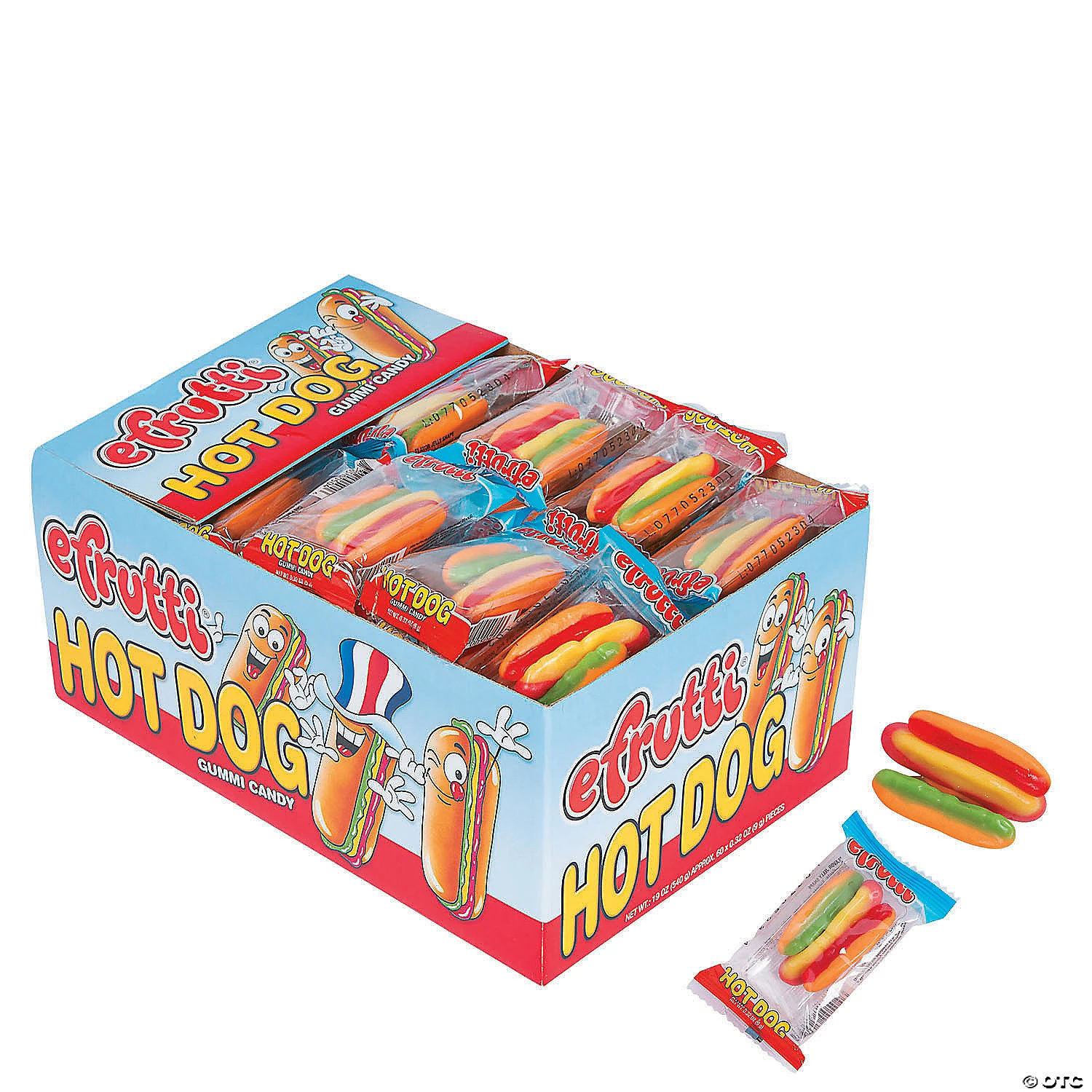 Efrutti® Hot Dog Gummi Candy - 60 Pc. 3 Efrutti® Hot Dog Gummi Candy - 60 Pc.