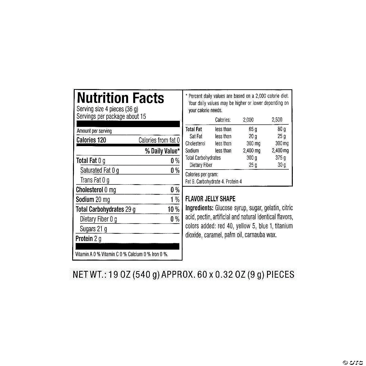 Efrutti® Hot Dog Gummi Candy - 60 Pc. 5 Efrutti® Hot Dog Gummi Candy - 60 Pc. - Image 3