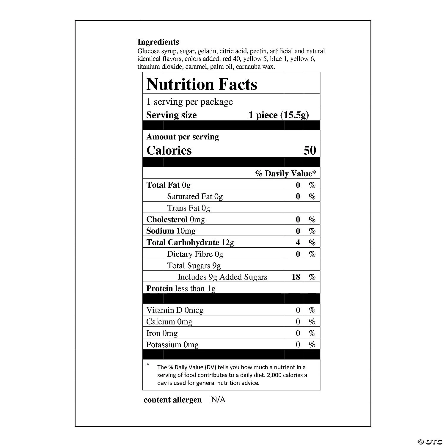 Efrutti® Lunch Bag Gummi Candy Packs - 12 Pc. 4 Efrutti® Lunch Bag Gummi Candy Packs - 12 Pc. - Image 2