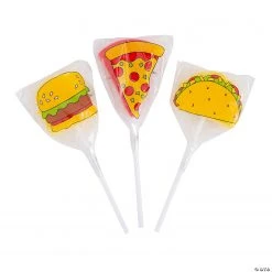 Fast Food Lollipops – 12 Pc.