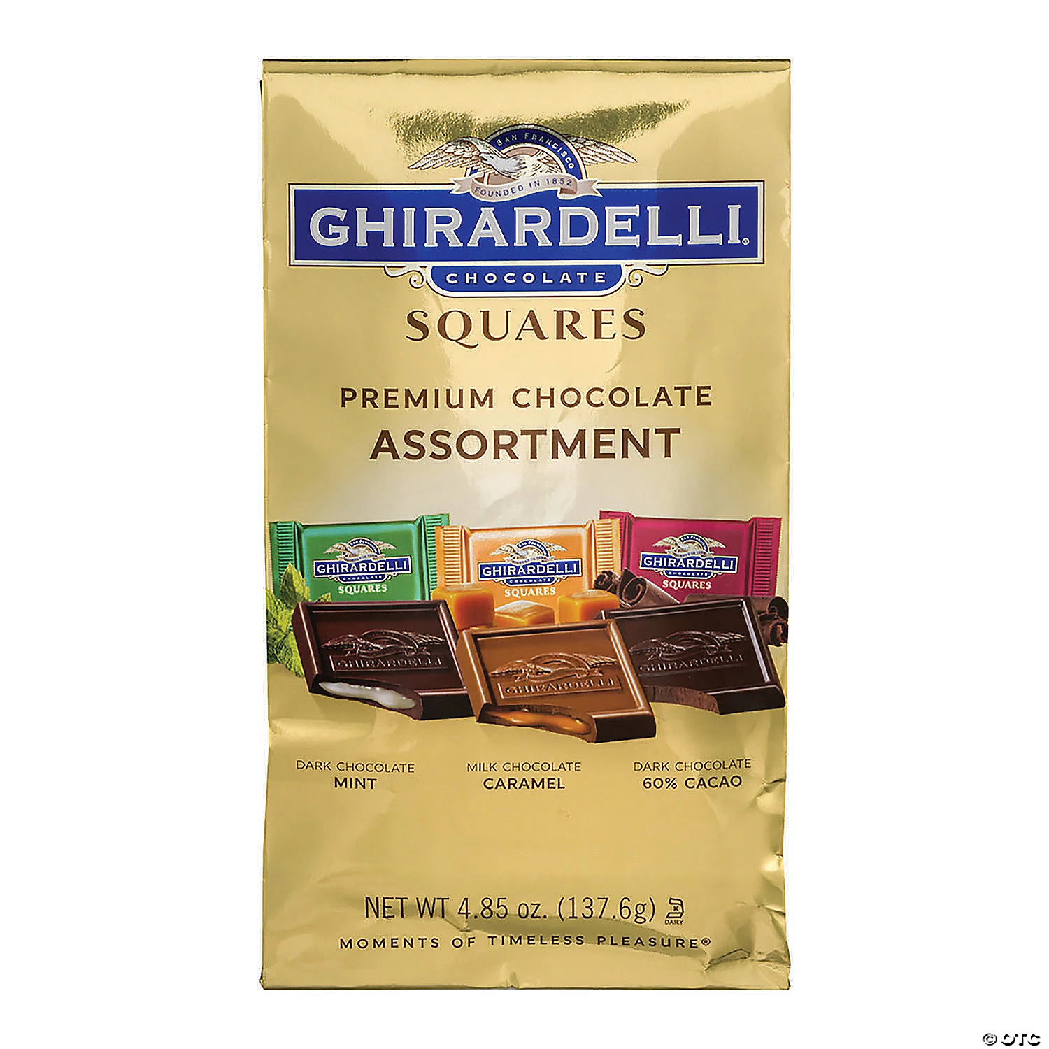 Ghirardelli Chocolate Squares Premium Assortment, 4.85 oz, 3 Pack 3 Ghirardelli Chocolate Squares Premium Assortment, 4.85 oz, 3 Pack
