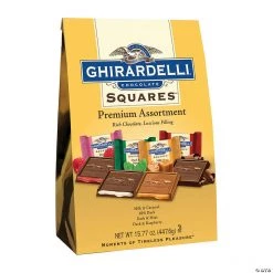Ghirardelli Premium Assortment Chocolate Squares - 15.77oz bag