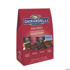 Ghirardelli Squares Premium Dark Chocolate Assortment, 14.86 oz
