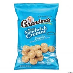 Grandma's Mini Sandwich Cremes Vanilla, 3.71 oz, 24 Count
