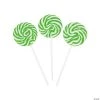 Swirl Lollipops - 24 Pc. -Candy&Snacks Official Shop green swirl lollipops 24 pc 5 1489 1