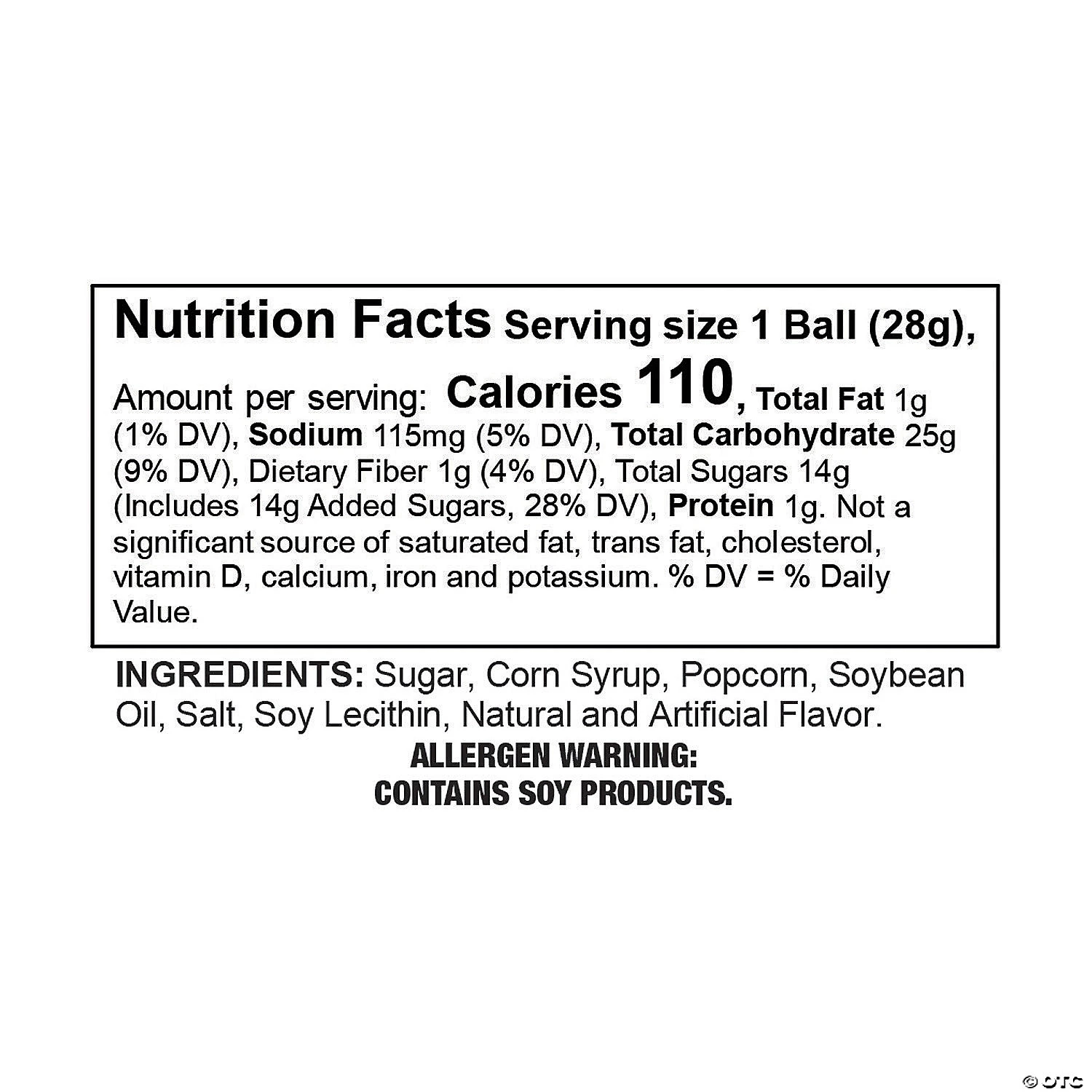 Halloween Popcorn Balls - 24 Pc. 6 Halloween Popcorn Balls - 24 Pc. - Image 4