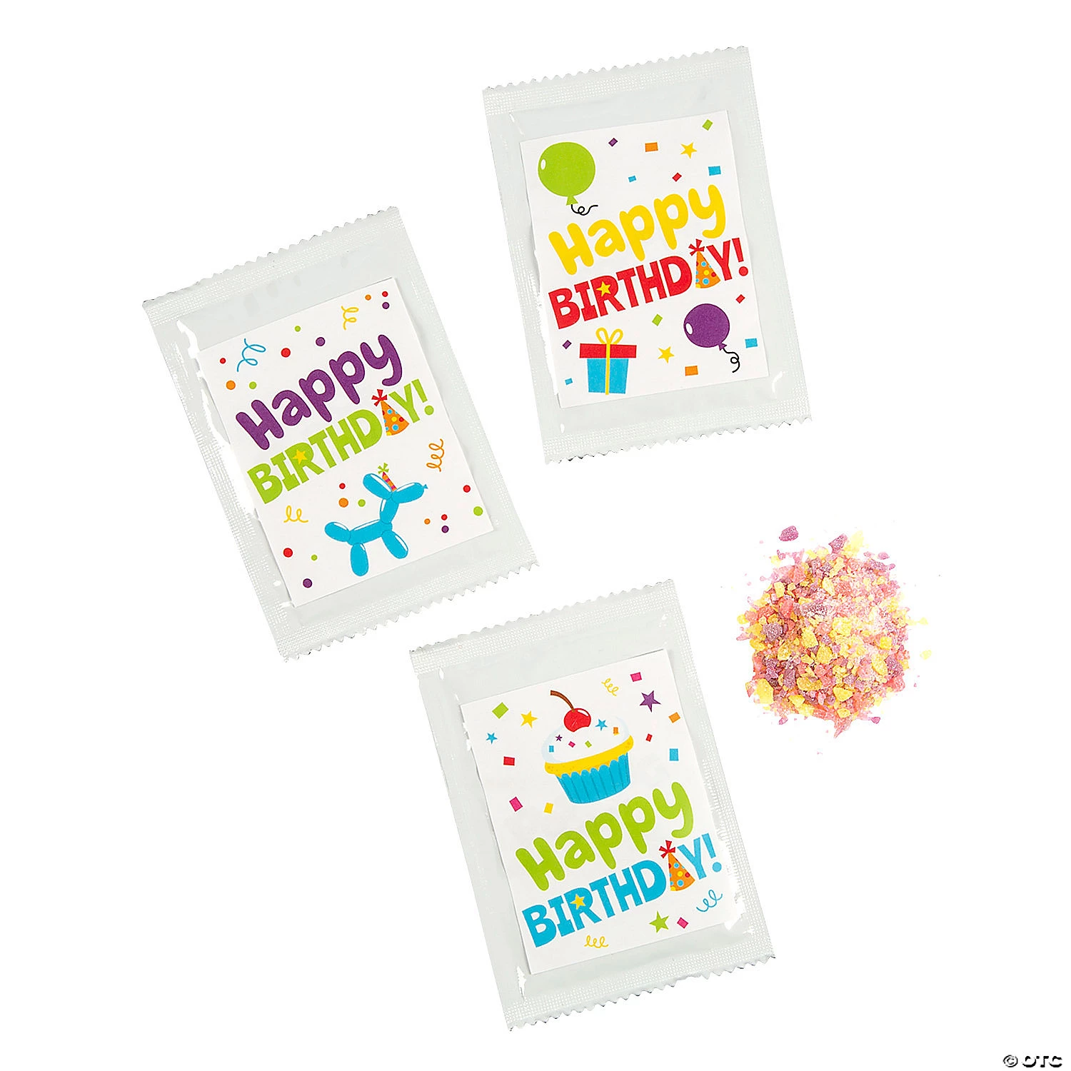 Happy Birthday Popping Candy with Stickers Kit - 36 Pc. 3 Happy Birthday Popping Candy with Stickers Kit - 36 Pc.