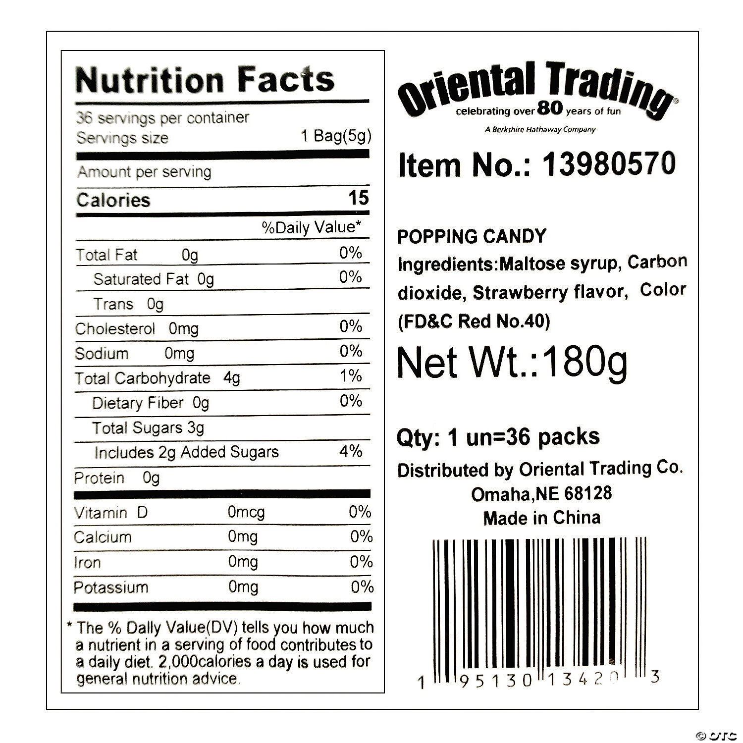 Happy Birthday Popping Candy with Stickers Kit - 36 Pc. 4 Happy Birthday Popping Candy with Stickers Kit - 36 Pc. - Image 2