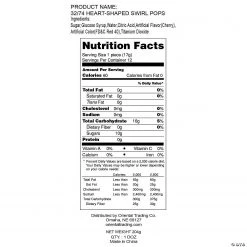 Heart-Shaped Swirl Lollipops - 12 Pc. 5 Heart-Shaped Swirl Lollipops - 12 Pc. -Candy&Snacks Official Shop heart shaped swirl lollipops 12 pc 32 74f a05 1