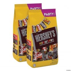 Hershey Chocolate Miniatures Mix Assortment, 35.9 oz, 2 Count