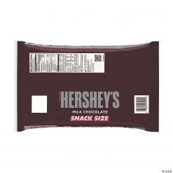 HERSHEY'S Snack Size Milk Chocolate Bars, 19.8 oz -Candy&Snacks Official Shop hersheys snack size milk chocolate bars 19 8 oz13966453 a01 1