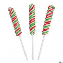 Holiday Twist Lollipops - 12 Pc.