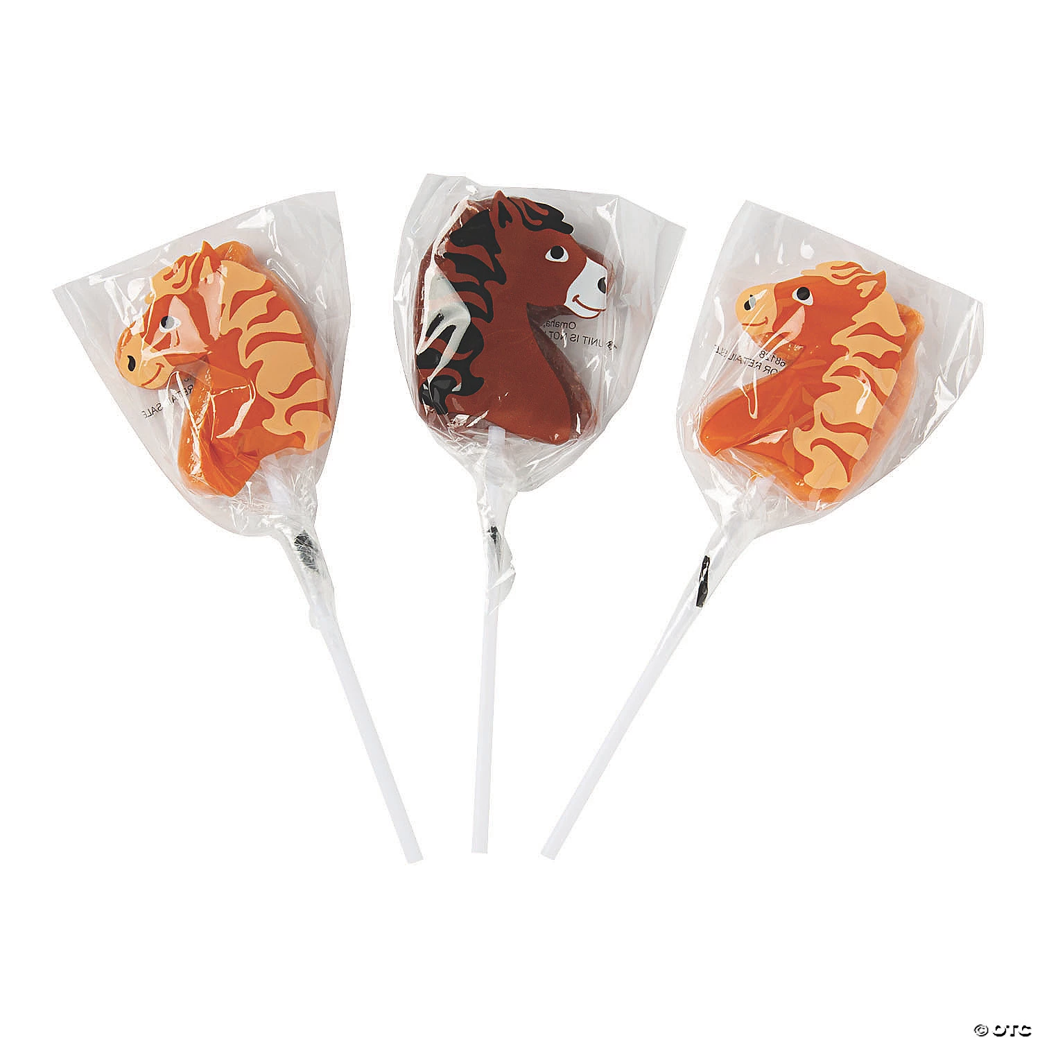 Horse-Shaped Lollipops - 12 Pc. 3 Horse-Shaped Lollipops - 12 Pc.