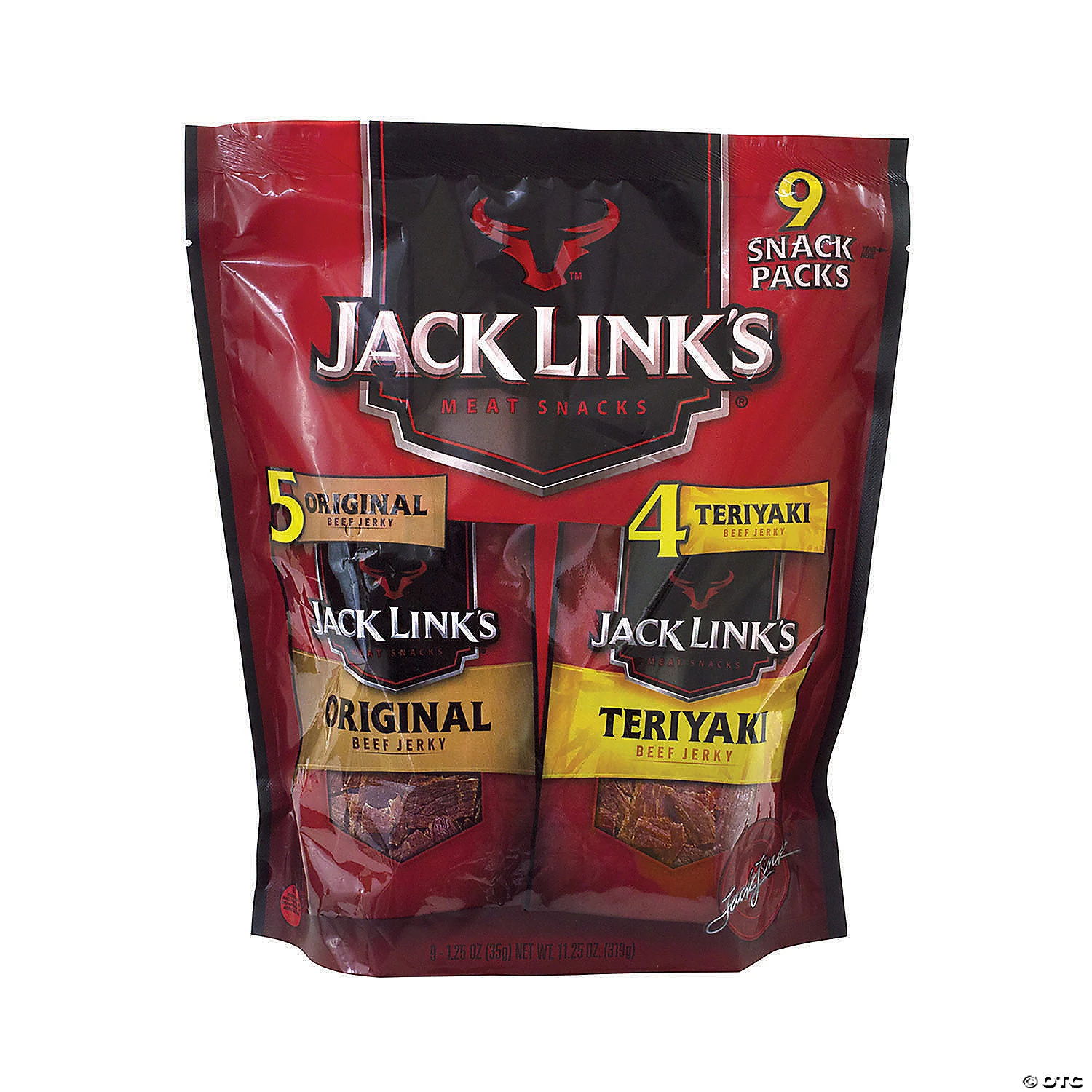 JACK LINKS Beef Jerky Variety Pack, 1.25 oz, 9 Count 3 JACK LINKS Beef Jerky Variety Pack, 1.25 oz, 9 Count