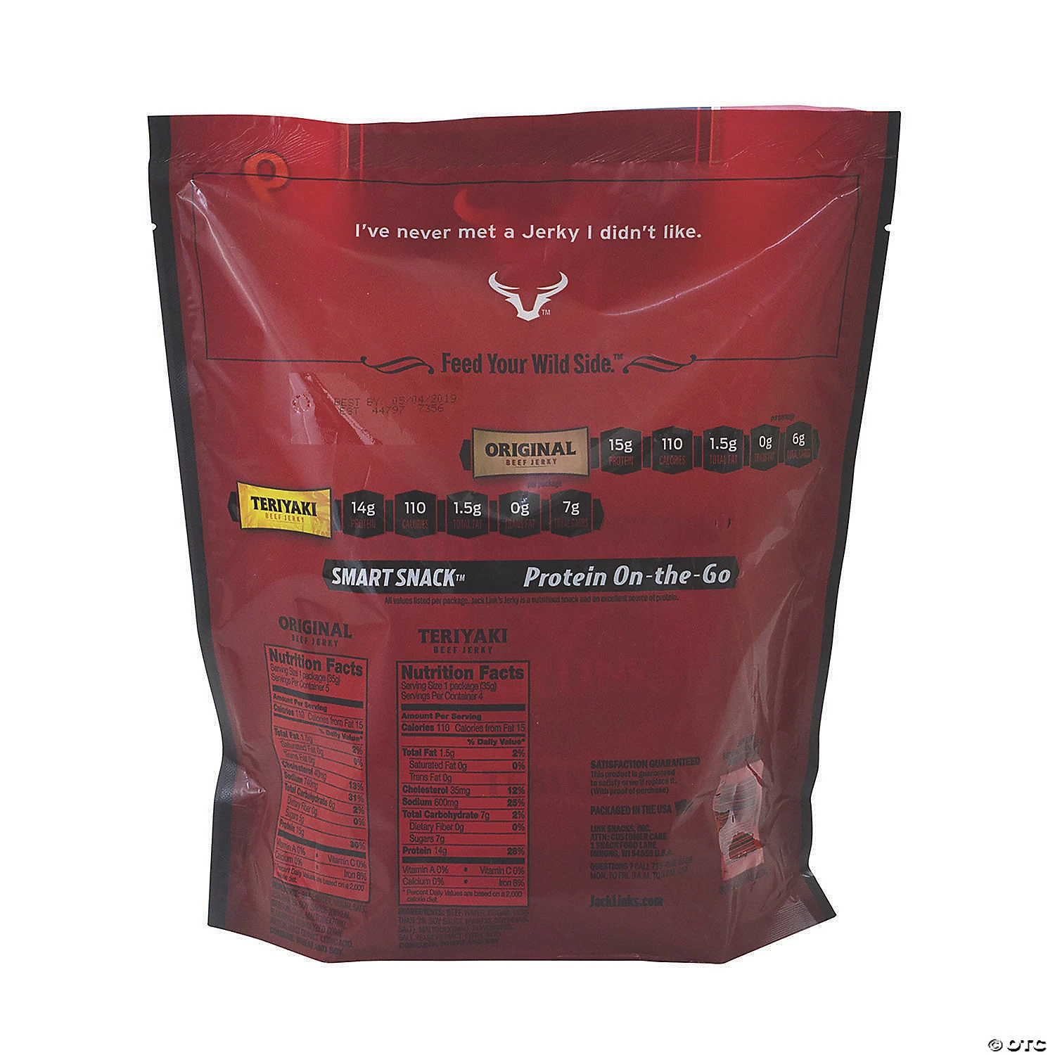 JACK LINKS Beef Jerky Variety Pack, 1.25 oz, 9 Count 5 JACK LINKS Beef Jerky Variety Pack, 1.25 oz, 9 Count - Image 3