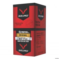 Jack Link's Original Beef Steak, 1 oz, 12 Count -Candy&Snacks Official Shop jack links original beef steak 1 oz 12 count13966422 a02 1