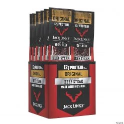 Jack Link's Original Beef Steak, 1 oz, 12 Count -Candy&Snacks Official Shop jack links original beef steak 1 oz 12 count13966422 a03 1