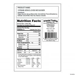 Jesus Loves Me Lollipops - 57 Pc. 5 Jesus Loves Me Lollipops - 57 Pc. -Candy&Snacks Official Shop jesus loves me lollipops 57 pc 13755458 a05 1