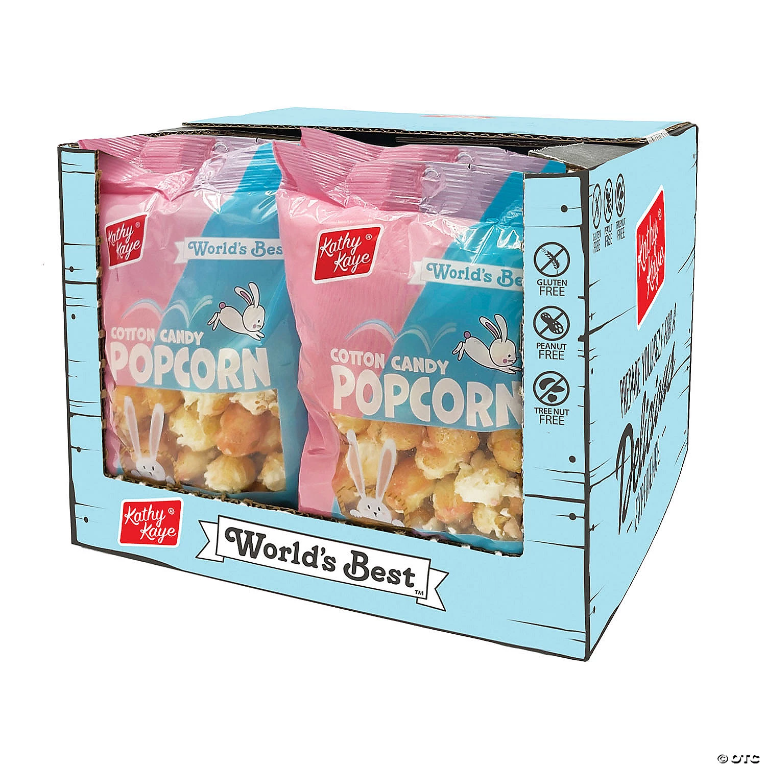 Kathy Kaye® Easter Cotton Candy Popcorn Packs - 12 Pc. 3 Kathy Kaye® Easter Cotton Candy Popcorn Packs - 12 Pc.