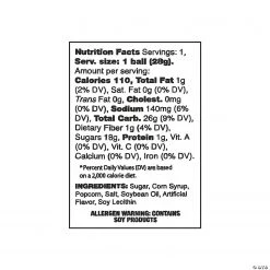 Kathy Kaye® Sweet & Salty Popcorn Balls - 24 Pc. 8 Kathy Kaye® Sweet & Salty Popcorn Balls - 24 Pc. -Candy&Snacks Official Shop kathy kaye sup sup sweet and salty popcorn balls 24 pc 13891882 a05 1