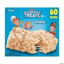 KELLOGG'S Original Rice Krispies Treats Snack Bars, 0.78 oz, 60 Count