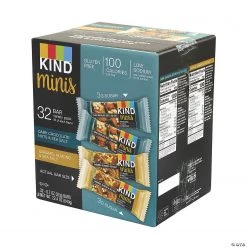 KIND Minis Dark Chocolate Nuts & Sea Salt and Caramel Almond & Sea Salt Variety, 0.7 oz, 32 Count -Candy&Snacks Official Shop kind minis dark chocolate nuts and sea salt and caramel almond and sea salt variety 0 7 oz 32 count13966304 a02 1