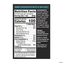 KIND Minis Dark Chocolate Nuts & Sea Salt and Caramel Almond & Sea Salt Variety, 0.7 oz, 32 Count -Candy&Snacks Official Shop kind minis dark chocolate nuts and sea salt and caramel almond and sea salt variety 0 7 oz 32 count13966304 a05 1
