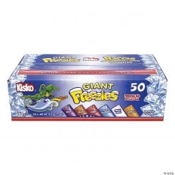 Kisko Giant Freezies, 5.5 oz, 50 Count