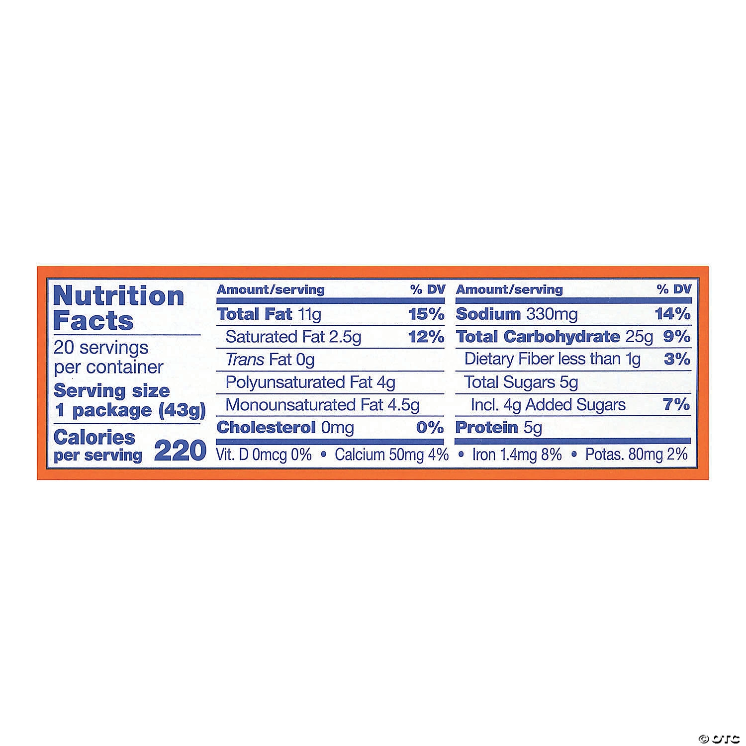 LANCE Toast Chee Peanut Butter Cracker Sandwiches, 40 Count 7 LANCE Toast Chee Peanut Butter Cracker Sandwiches, 40 Count - Image 5