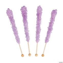 Rock Candy Lollipops - 12 Pc.