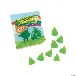 Leprechaun Poop Gummy Candy Packs - 24 Pc.